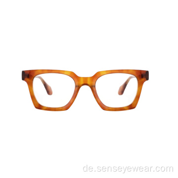 Optische Brille von High -End -Vintage -Acetatrahmen